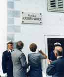 iNAUGURAZIONE PIAZZA